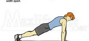 Maintain proper form when doing push-ups