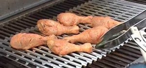 Make tandoori chicken on the grill