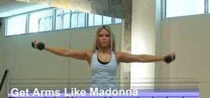 Get strong arms like Madonna