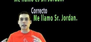 Pronounce basic greetings in Spanish