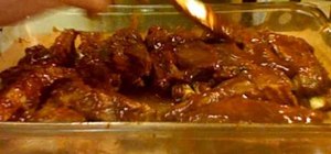Barbeque ribs in your home oven