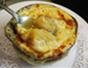 Make the basic French onion soup recipe