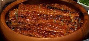 Make Sake-spiced Hitsumabushi (roasted eel)