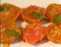 Make confit of heirloom tomatoes