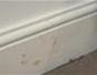 Clean skirting boards