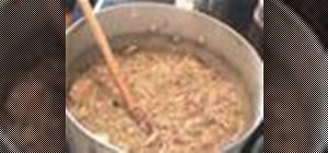 Make a creamy turkey noodle soup