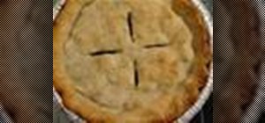 Make a raisin port pie