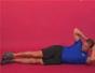 Exercise with the side bending lying on side