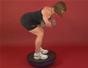 Exercise with the reverse dumbbell fly on bosu flat up