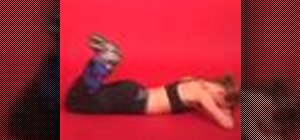 Exercise with the lying leg curl with ankle weight