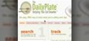Use the Daily Plate website