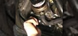 Change the oil and oil filter in an Infiniti G35
