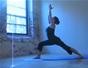 Practice a warrior triangle yoga sequence