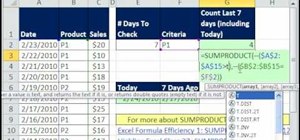 Count with two criteria in Microsoft Excel