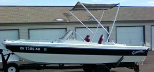 Make a canopy for your boat