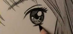 Draw a manga eye