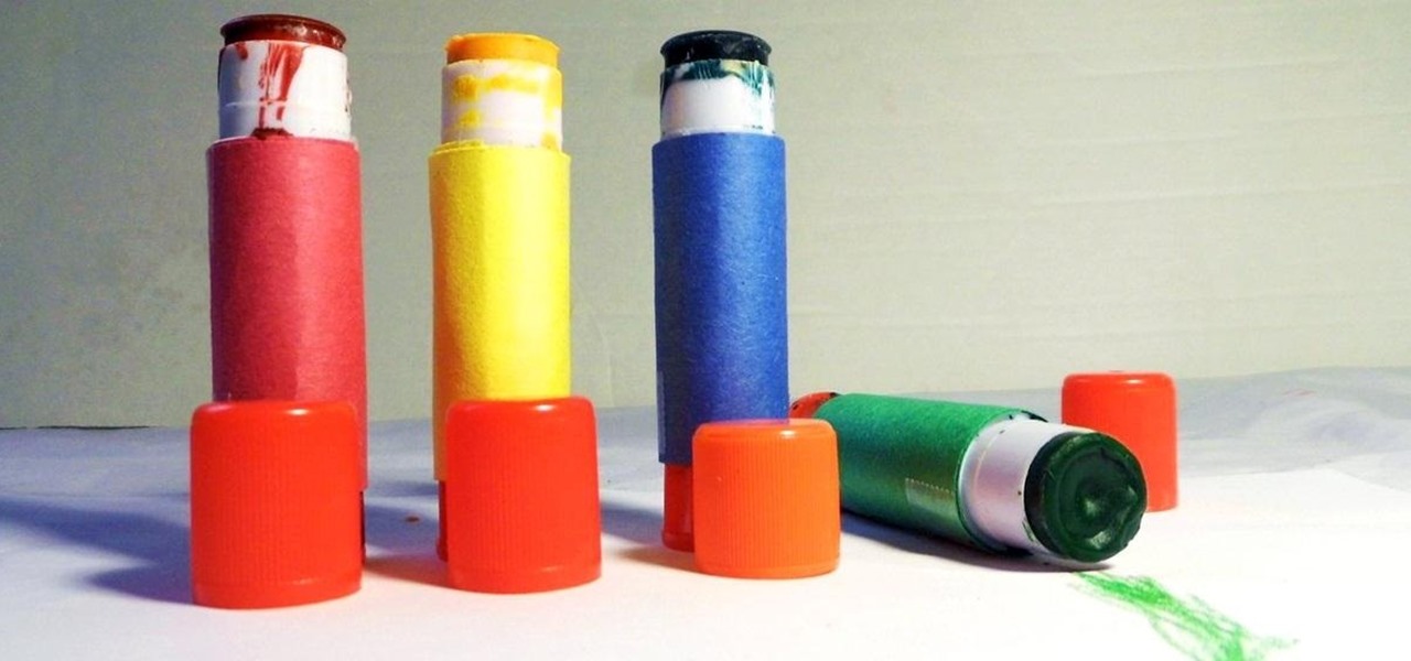 Recycle Your Kid's Crayon Nubs into Bigger, Cleaner Pushup Crayons