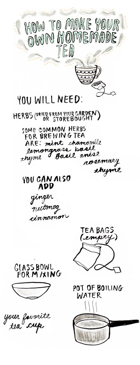 How to Make Your Own Homemade Tea