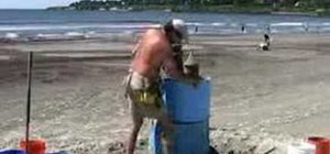 Build sand castles in one hour