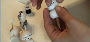 Make a polymer clay Mashimaro Sanrio character