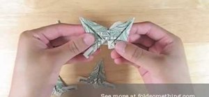 Fold an origami modular dollar 5- or 6-point star