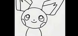 Draw Pichu the Pokemon