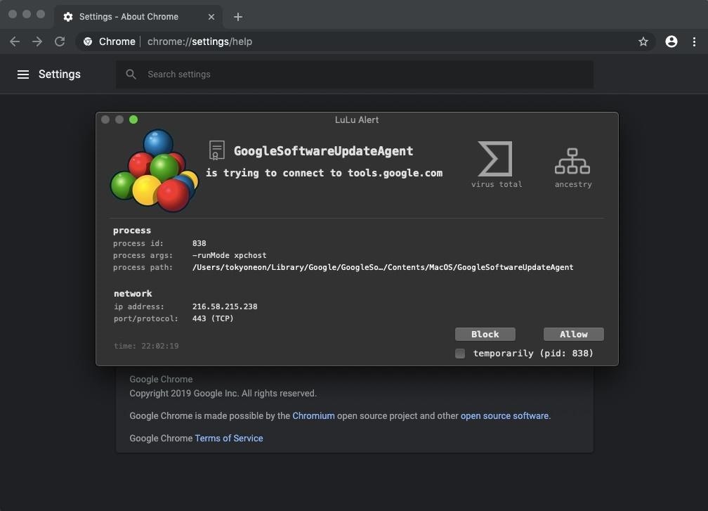 Hacking macOS: How to Bypass the LuLu Firewall with Google Chrome Dependencies