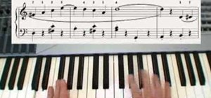 Play "The Entertainer" by Scott Joplin on piano