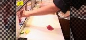 Make tuna sushi