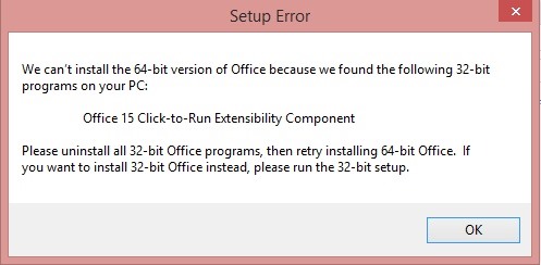 Microsoft Office Error