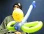 Make a quick and easy balloon airplane