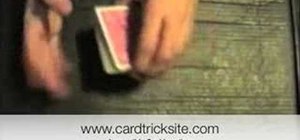 Perform the "impossible card location" magic trick