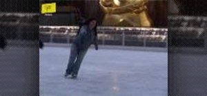 Do the cross over when you are ice skating