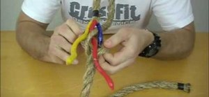 How to tie an eye splice with rope
