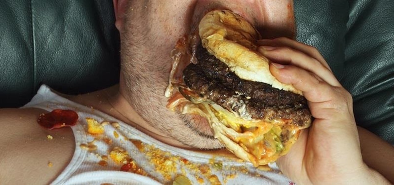 Image result for messy burger eating