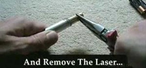 Modify your laser pointer