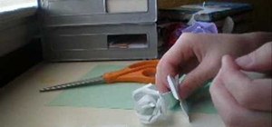 Make a decorative paper rose