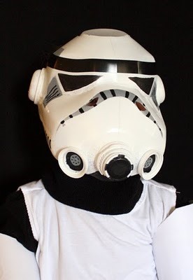 Halloween HowTo: Milk Jug Storm Trooper Helmet