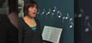 Warm up your voice properly before singing