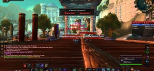Get to Azuremyst as a Horde player in WoW Cataclysm