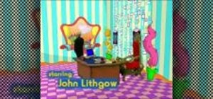 Build a kid's junk garden with John Lithgow