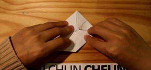 Create an origami suit jacket