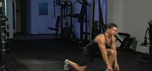 Do multi directional speed lunges with shoe tap