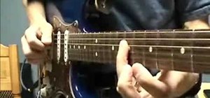 Play the chicken picking technique on the guitar
