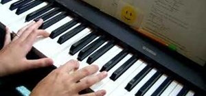 Play "Your Heart is an Empty Room" on piano