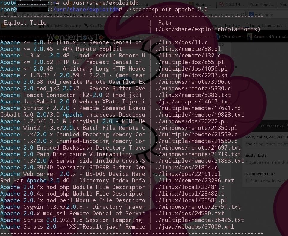 How to Easily Find an Exploit in Exploit DB and Get It Compiled All from Your Terminal.