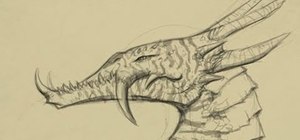 Sketch a dragon
