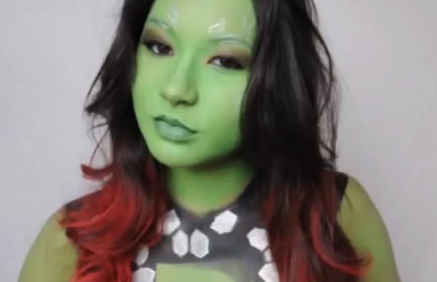 Go Green This Halloween with These DIY Gamora Makeup Looks