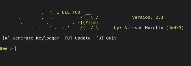 Awesome Keylogging Script - BeeLogger