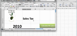 Run an existing macro in Microsoft Excel 2011